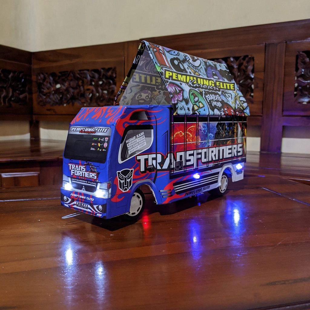 MINIATUR TRUK OLENG FULL VARIASI LAMPU TERPAL MURAH TRUK OLENG LAMPU TERPAL BISA BELOK MAINAN ANAK TERLARIS TERMURAH MAINAN EDUKASI MAINAN OLENG TRUK KECE TRUK OLENG