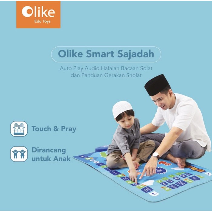 Makassar Olike Smart Sajadah / Sholat Anak / Belajar Sholat Shalat