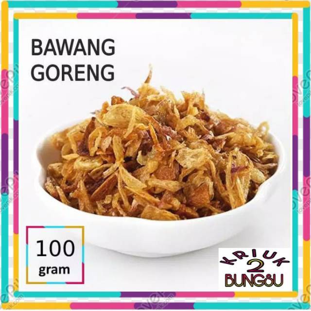 

Bawang goreng 100 gram
