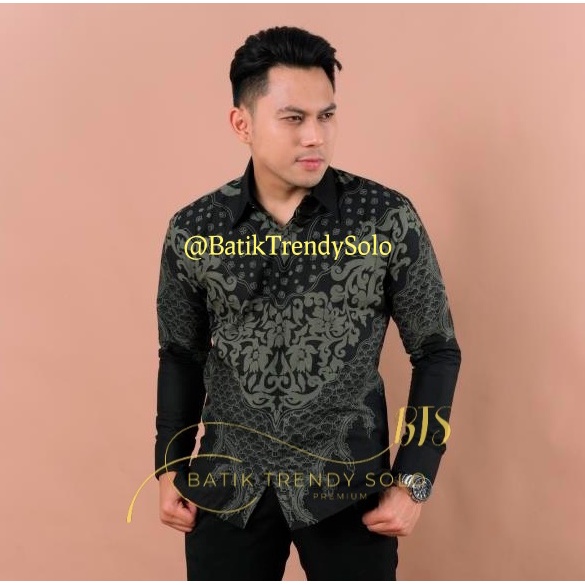 Hem  Kemeja Baju Batik Pria Cowok Laki Laki Slimfit Full Lapis Furing Lengan Panjang Lengan Pendek Original Asli Batik Jumanta Solo Laweyan Size S M L Xl XXL Bahan Katun Premium  920