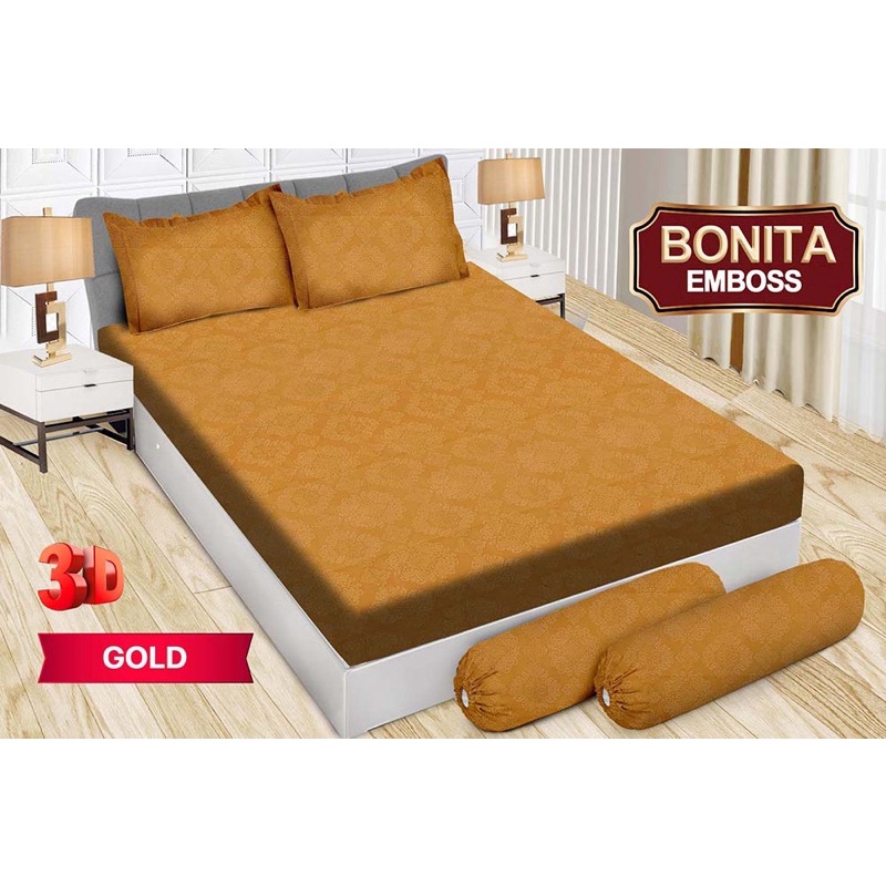 (BISA COD) SPREI BONITA EMBOS UK 180*200 CM DIJAMIN TIDAK LUNTUR