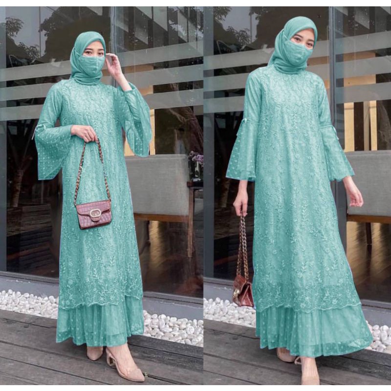 MAXI GELA /MAXI TILLE MUTIARA /GAMIS LEBARAN /GAMIS KONDANGAN