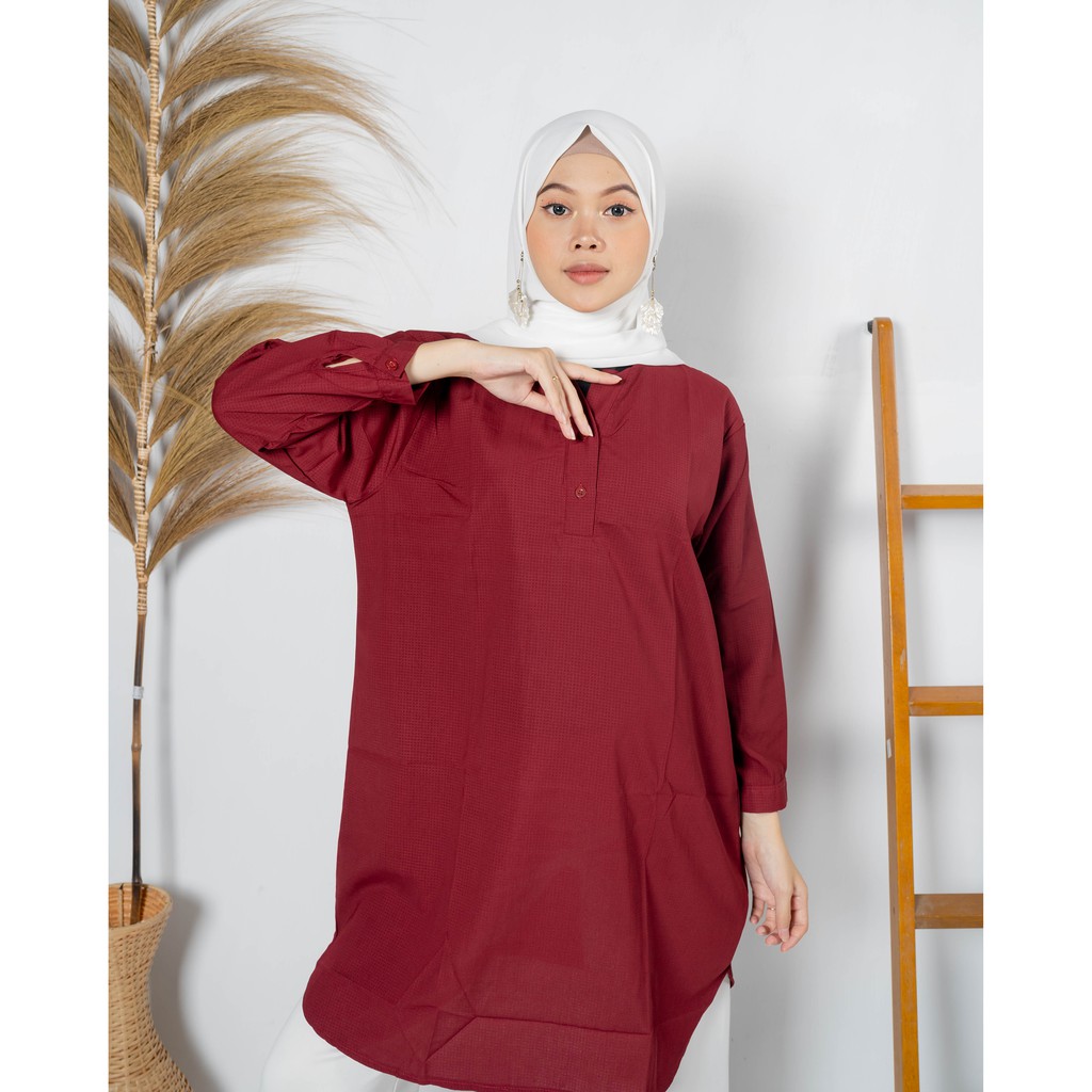 TUNIK BASIC POLOS GWEN B092