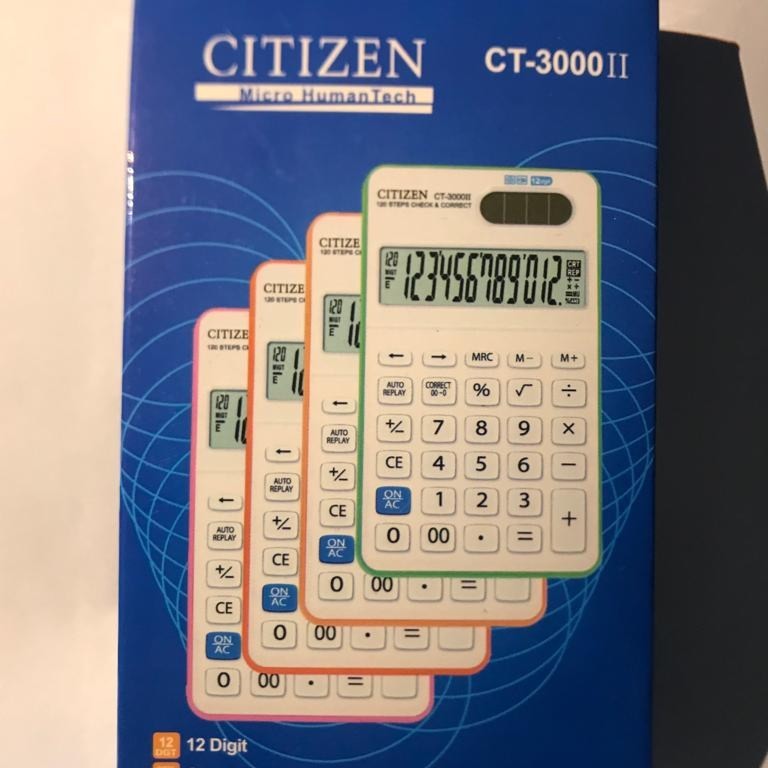 

kalkulator / calculator CITIZEN CT-3000II