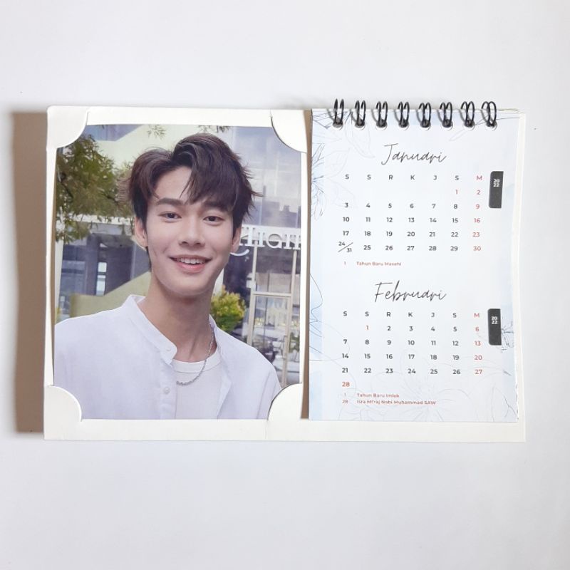 KALENDER MEJA THAILAND AKTOR GMMTV