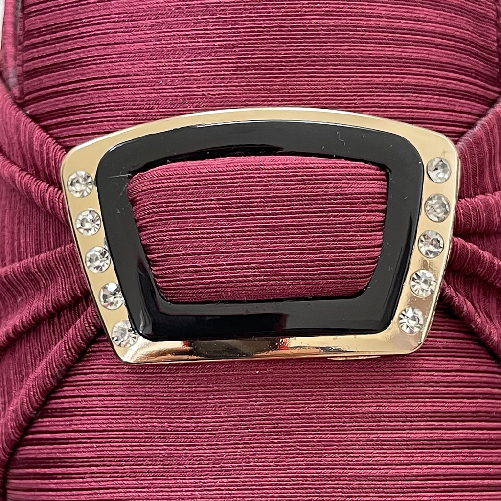 Sepatu Wanita Slip On Mules Acecoris Import CH49 ~ CLARENZO