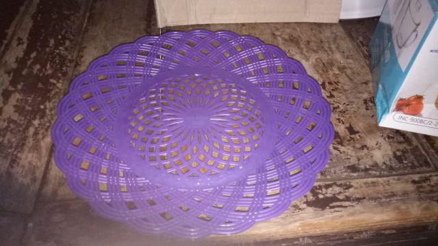 Piring Rotan Plastik / Piring Anyam 254 Cm (per Biji)
