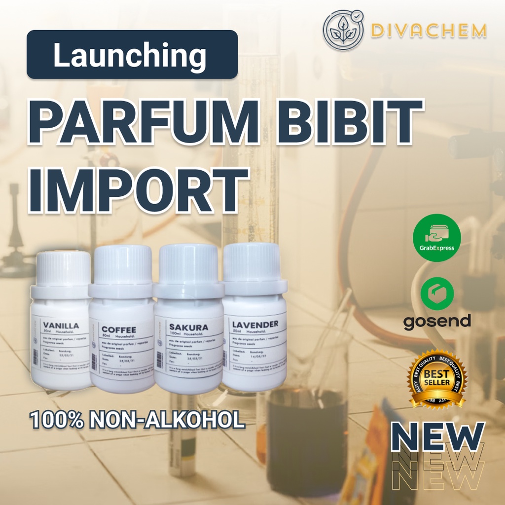 Bibit/Biang Parfum Murni Impor Banyak Varian Aroma ( Bibit Minyak Wangi ) | Bibit Parfum Laundry