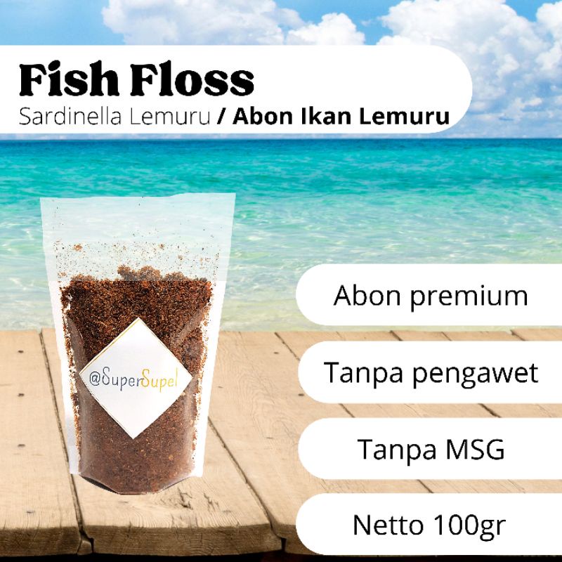 

Abon Ikan Lemuru Ori dan Pedas 100gr
