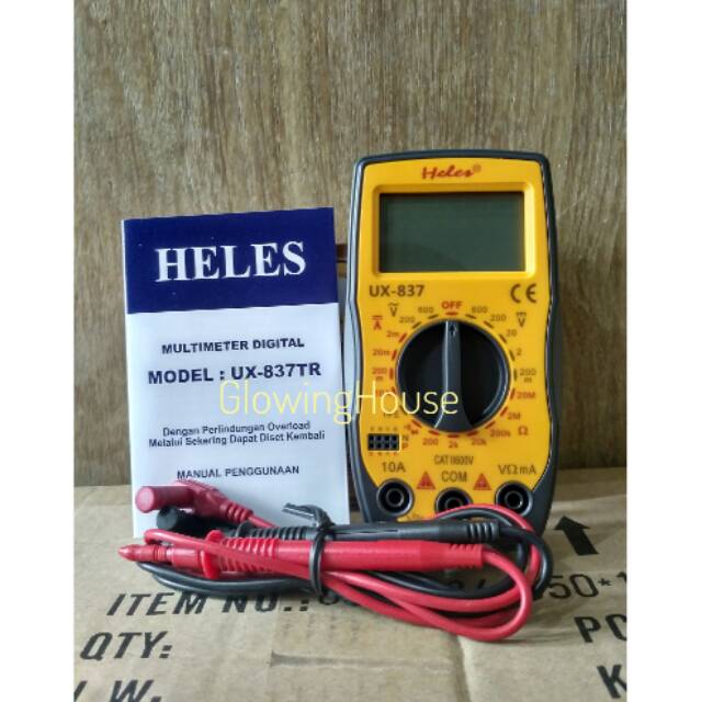 Multitester Digital Heles 837 TR