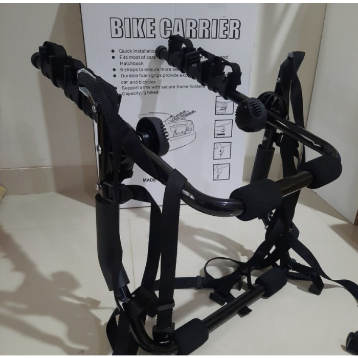 Aksesoris Sepeda - Bike Carrier Rak Sepeda Di Mobil 3 Sepeda