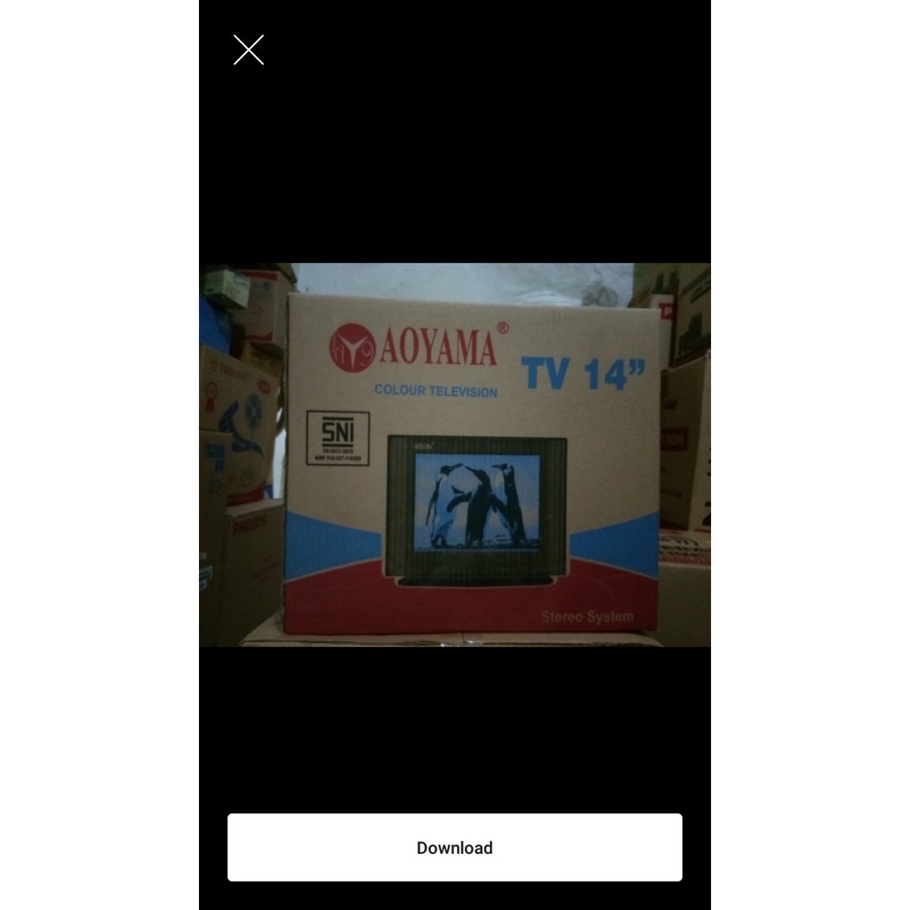 TV TABUNG 14 INCH AOYAMA/ TV TABUNG 14 IN/TV TABUNG 14" kualitas terbaik