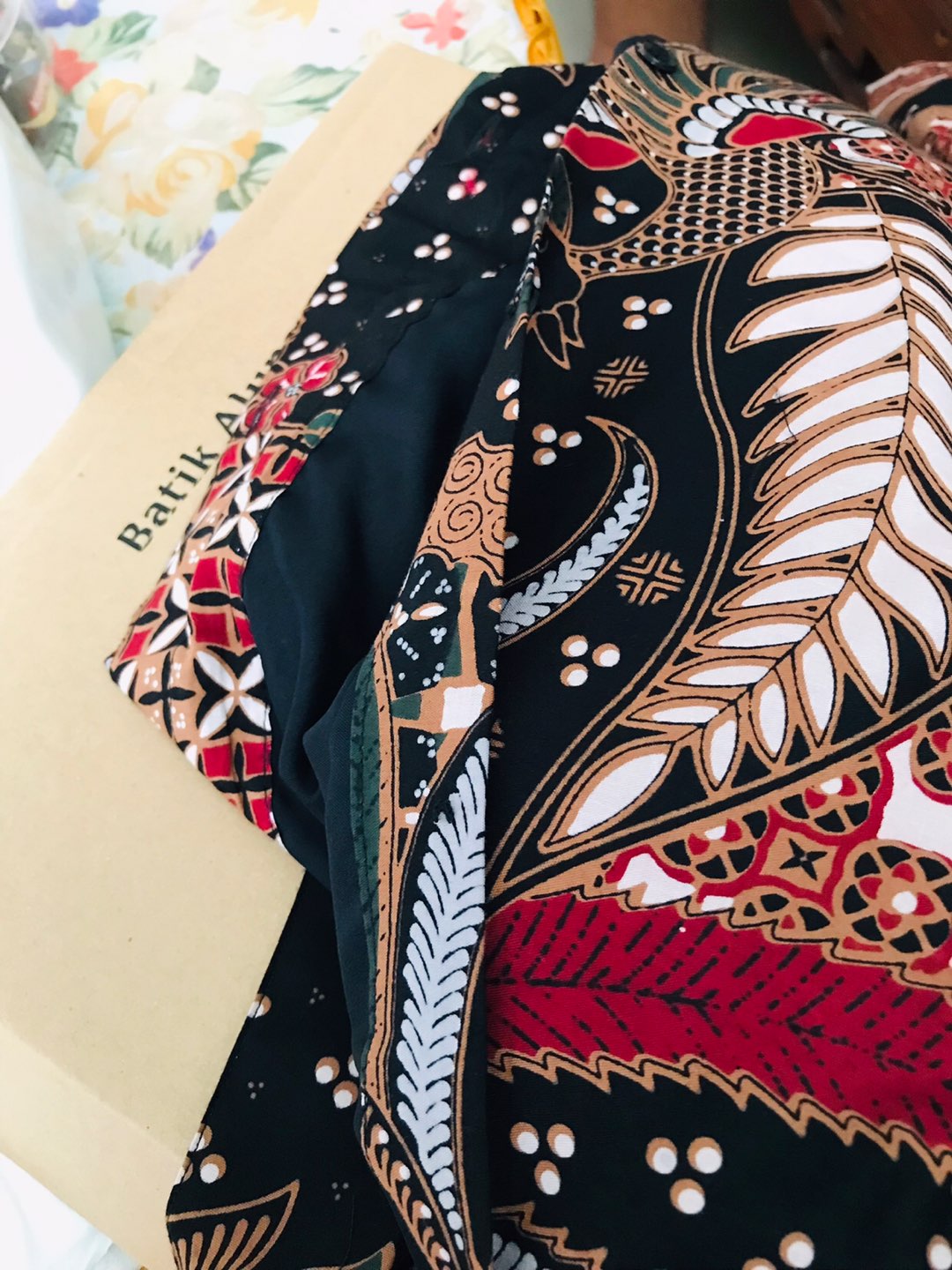 Batik Alisan Prabu Lengan Panjang Produsen Batik Aluna Solo  Pcw 027