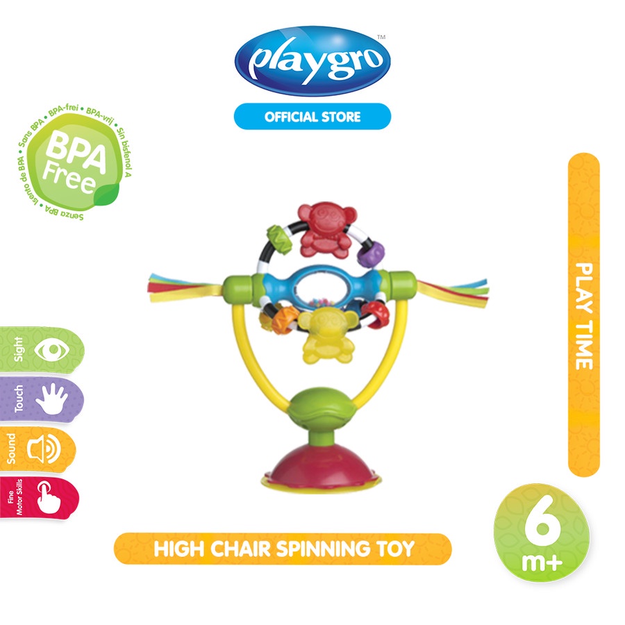 PLAYGRO HIGH CHAIR SPINNING TOY