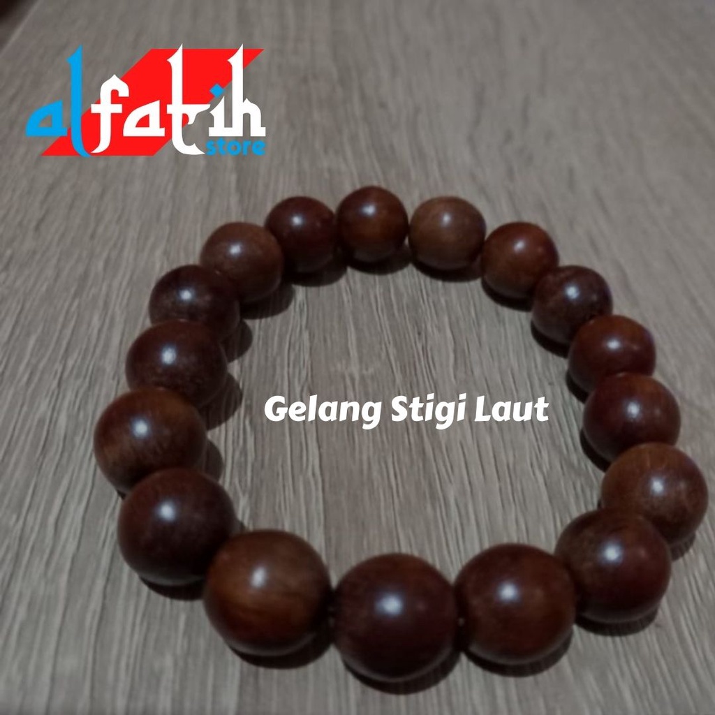 Gelang stigi laut original 12mm gelang stigi asli gelang kayu