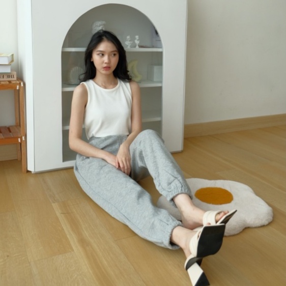 Laura Jogger Pants - Long Pants - Celana Wanita Casual - Korean Style