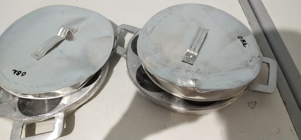 Cetakan Kue Karabikang Jb Super Tebal - Kue Serabi - Kue Bika Ambon + Free Tutup & Sutil