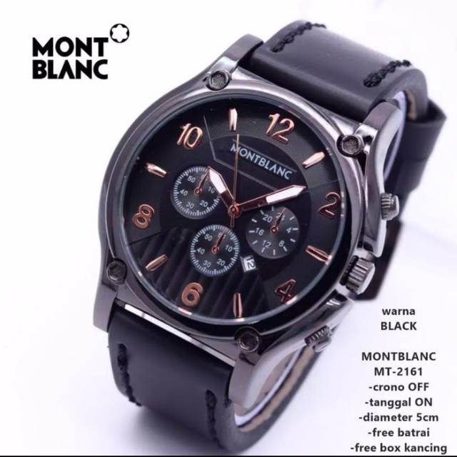 Jam Tangan Pria Mont Blanc MT2161