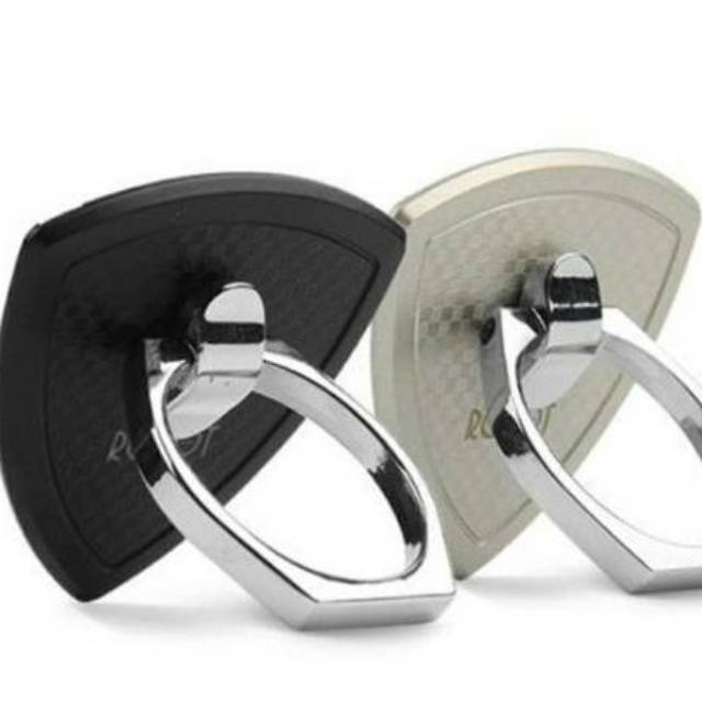 I Ring HP Vivan ROBOT RTBR02 Stainless Besi Metal Carbon Elegant Original Resmi