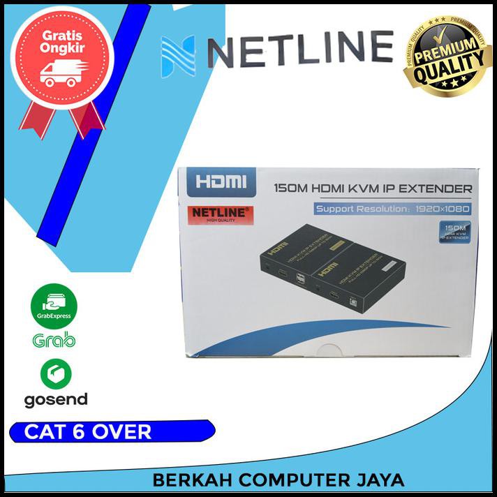 Hesaa_Store | Kvm Hdmi Extender 150M (Over Cat6) Netline