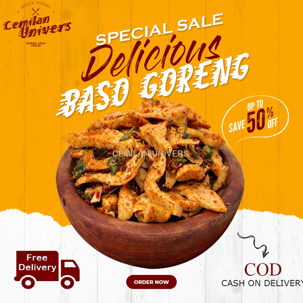 

Basreng bumbu daun jeruk gurih pedas lezat dan murah 100gram by cemilan univers