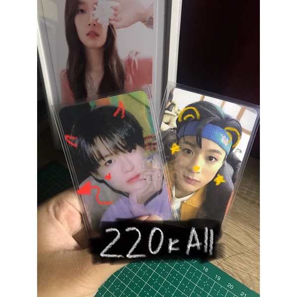 jeno mfal &amp; lenti only pt 2 resonance md pc photocard standee holo lenti my first and last nct dream 2020 part