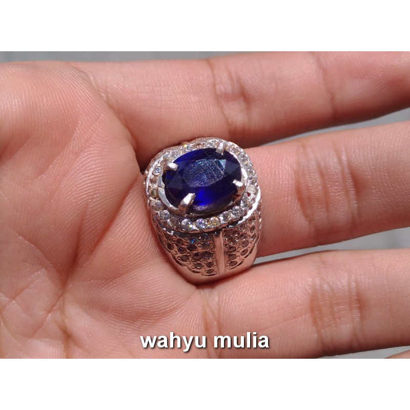 Ciri Batu Akik Blue Safir Asli - Ini Cirinya