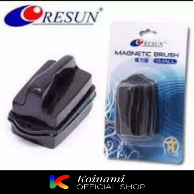 RESUN MAGNET S / pembersih kaca aquarium / aqua scape / arwana / ikan koi / hewan / acc