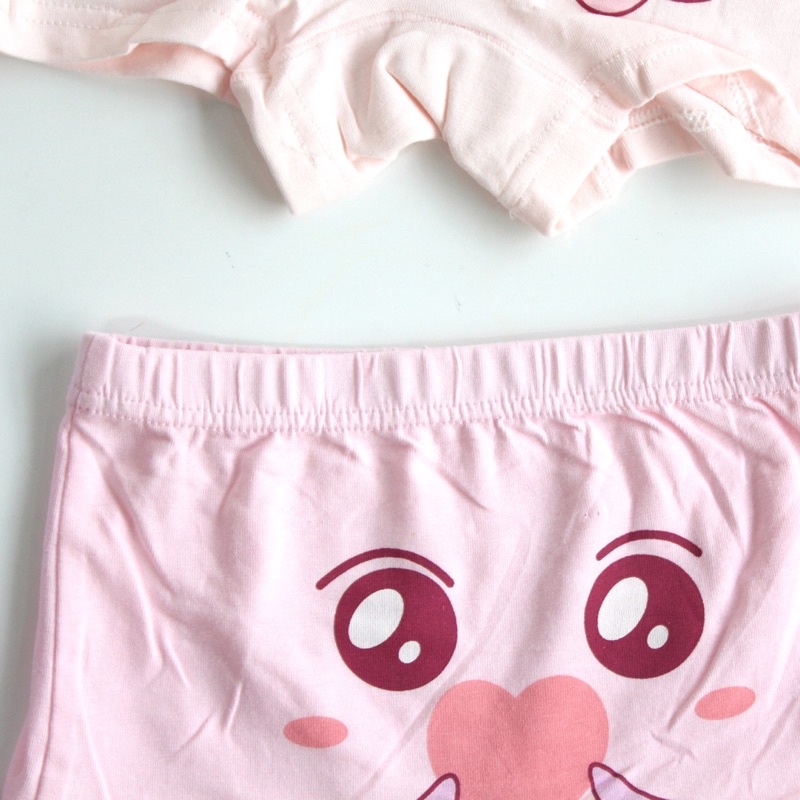 SET Celana Dalam Anak Perempuan Bahan katun isi 4 Free Ziplock Pouch Boxer Anak Bahan katun Import Premium Celana Dalam Anak Murah Boxer Anak Cewe Lucu