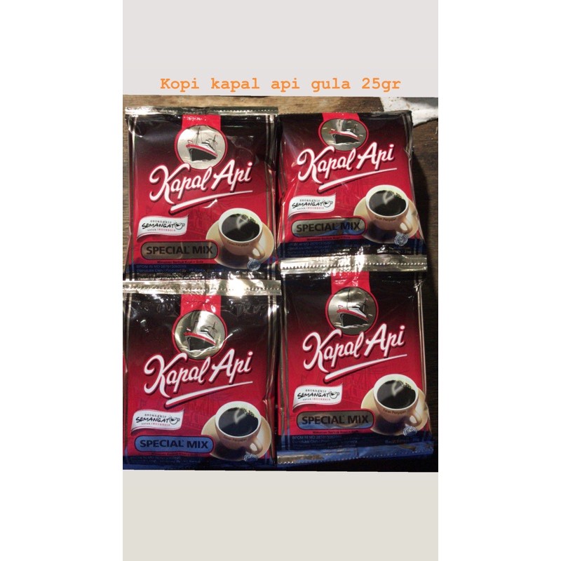 

kopi kapal api gula