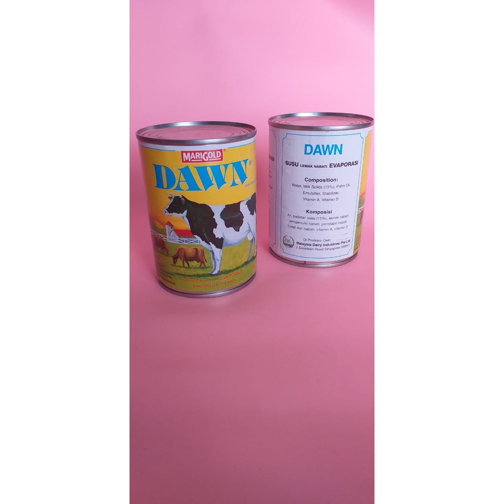 SUSU EVAPORASI LEMAK NABATI IMPOR HALAL MARIGOLD DAWN