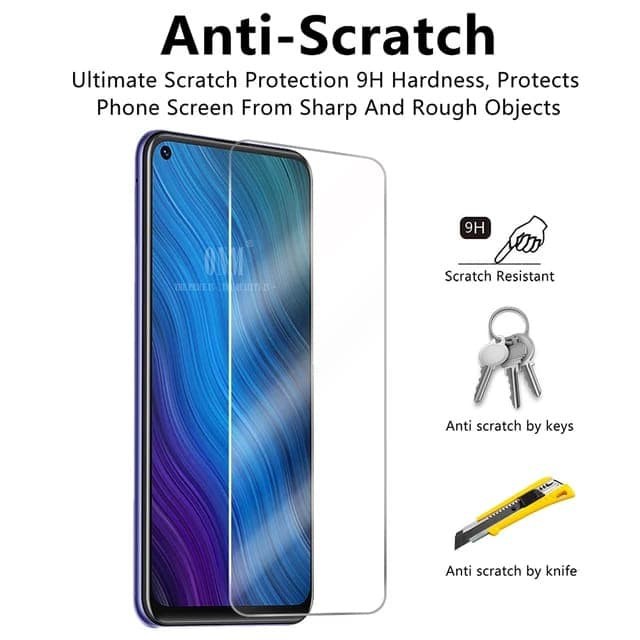 OPPO A96 / A76 / A95 / A74 4G / A54 / A53 / A33 TEMPERED GLASS ANTI GORES KACA SCREEN GUARD