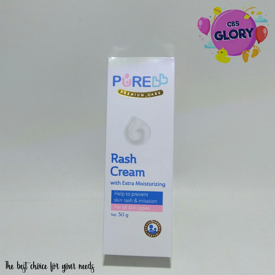 Pure Baby Rash Cream/Cream Pelindung Kulit Sensitif/Diaper Rash Cream