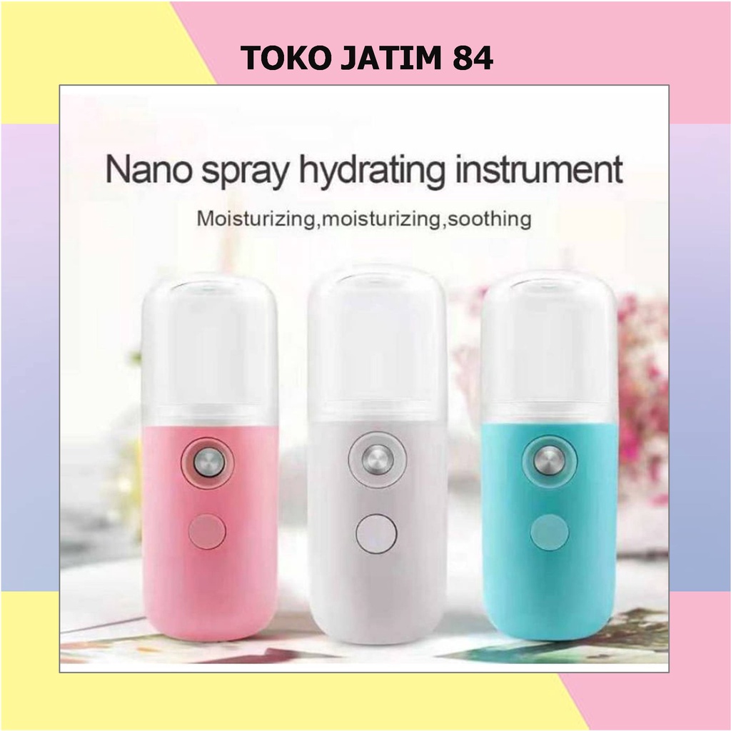 Nano Spray Portable Mini usb Mist Sprayer Pelembab Wajah Perawatan Wajah Nano Spray Portable mist sprayer perawatan wajah pelembab wajah mini usb portable nano mist spray water facial cooling semprotan air wajah usb mist sprayer face nano spray