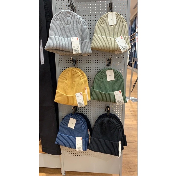 Topi Kupluk Uniqlo Original