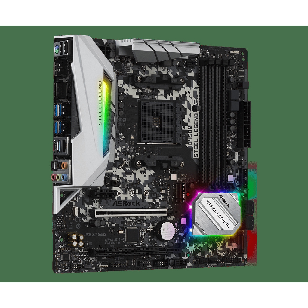 Motherboard ASRock B450M Steel Legend