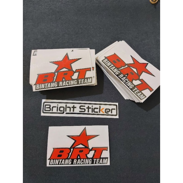 STICKER BRT BINTANG RACING TEAM CUTTING