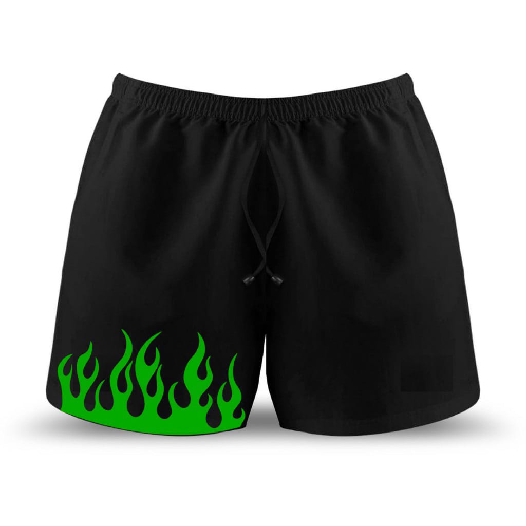 Boxer Api Boxer Black Fire Celana Pendek Unisex Remaja Dewasa