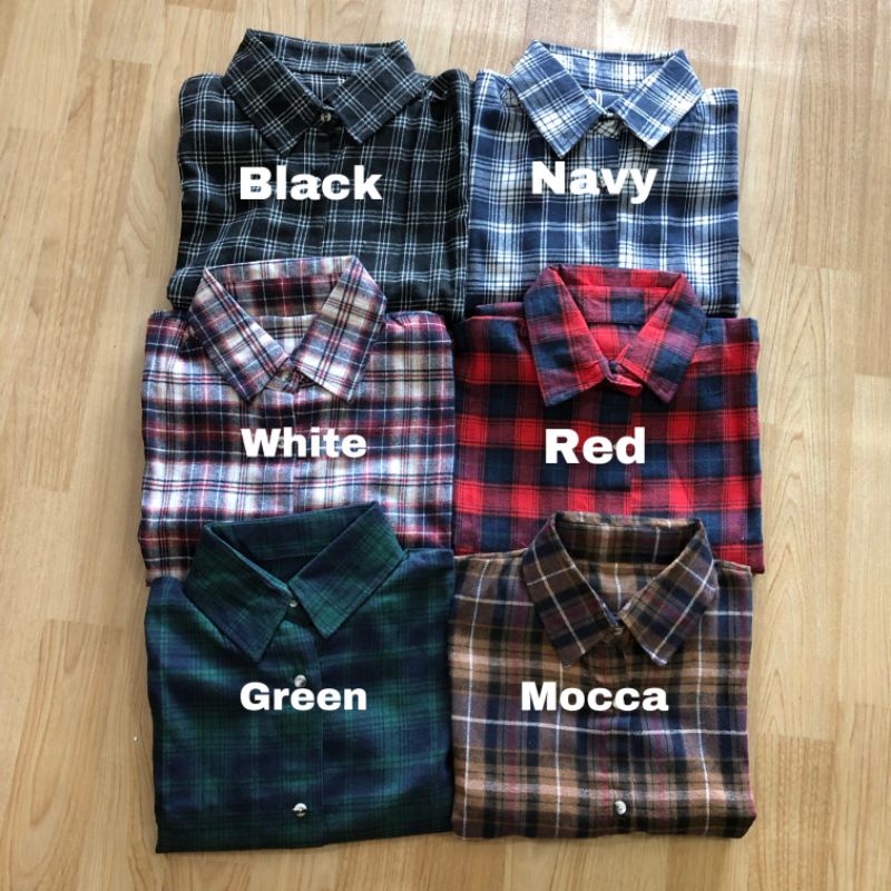 Audrey Shirt Oversize Flanel