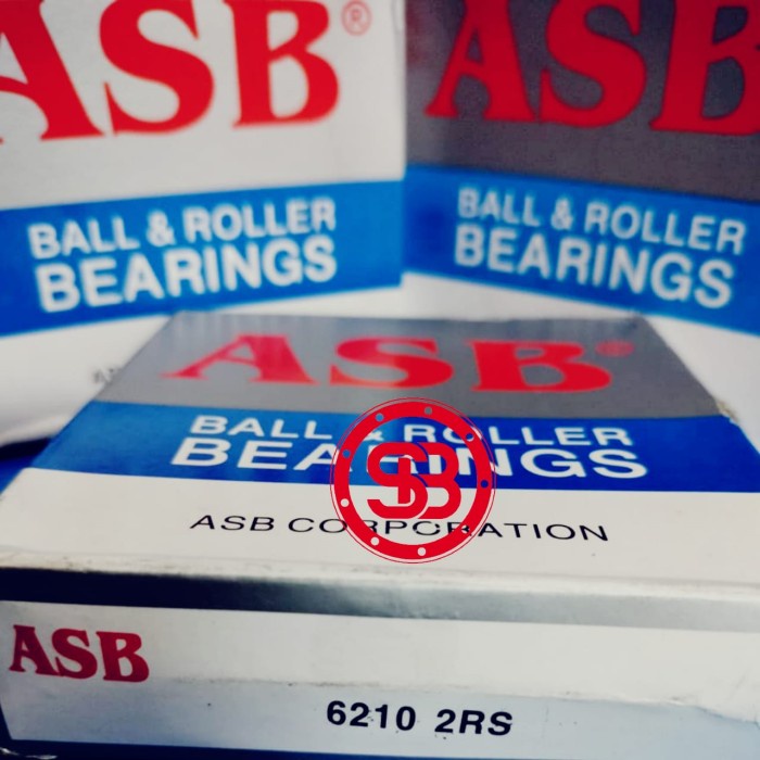 Bearing / Laker / Laher 6210 2RS ASB