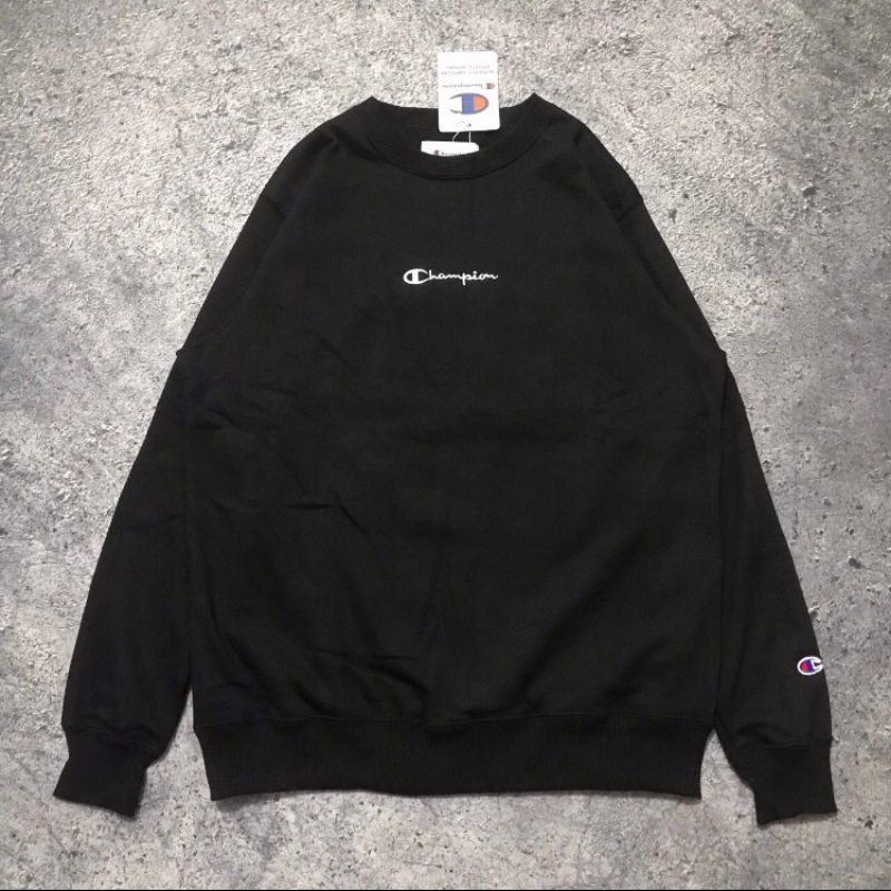 Crewneck Champion Bordir Original Jaket Sweater Champion Original