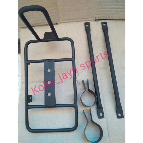 rak depan sepeda minion selli fixie dll. rak pannier sepeda