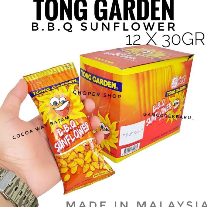 Jual Produk Terbaik] Tong Garden Bbq Sunflower Seeds Kuaci Tanpa Kulit