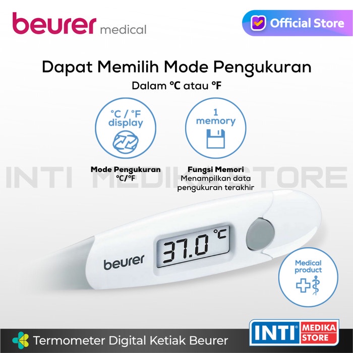 Beurer - Termometer Digital Ft 15/1 Termometer Ketiak Beurer #98
