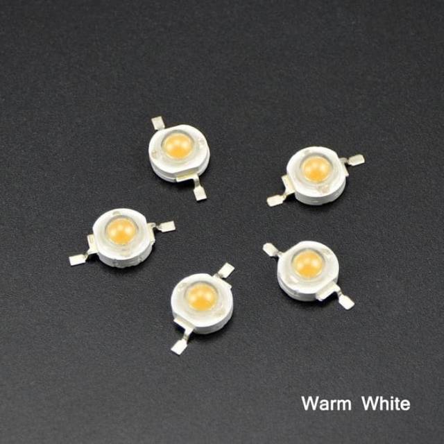 Led Hpl 3W Warm White High Power Led 3Watt Putih Keemasan