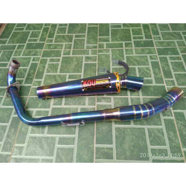Knalpot kou kidal vixion satria fu dan jupiter mx