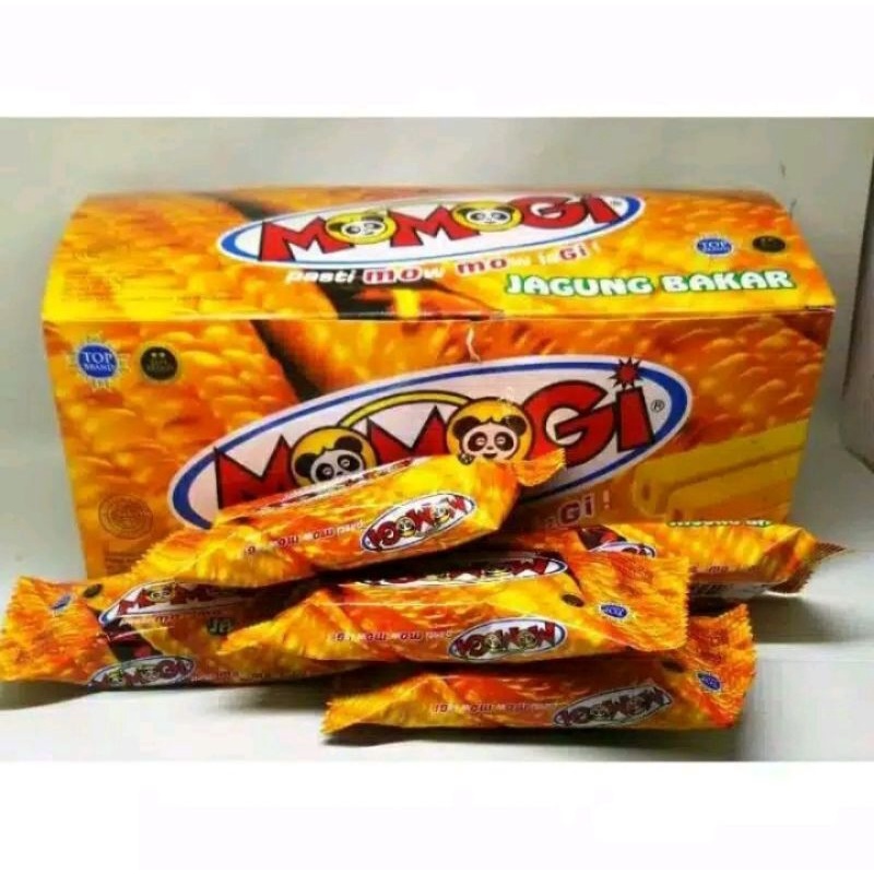 

SNACK MOMOGI RASA JAGUNG BAKAR BOX ISI 20'S X 6GR