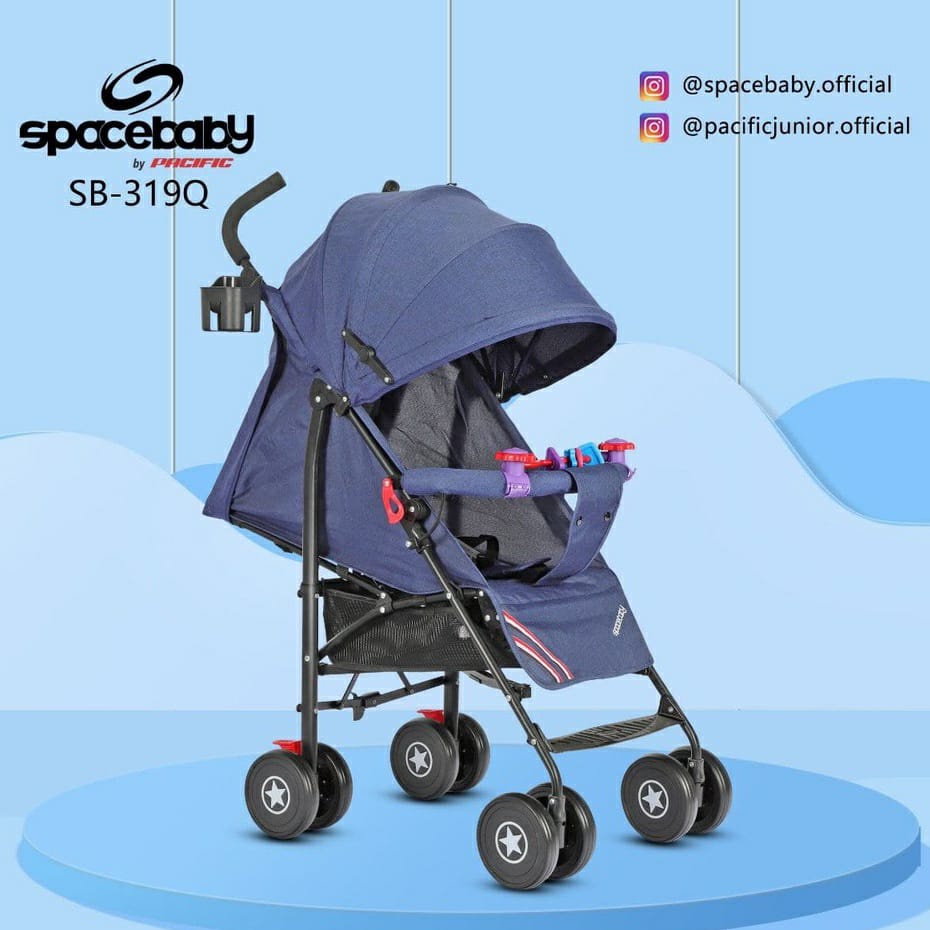 Spacebay Stroller (SB319Q) - Kereta Dorong