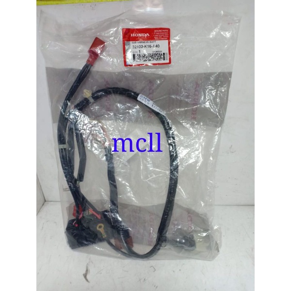 KABEL BODI BAGIAN AKI SCOOPY FI ESP YANG ESP ORIGINAL 32102-K16-A40