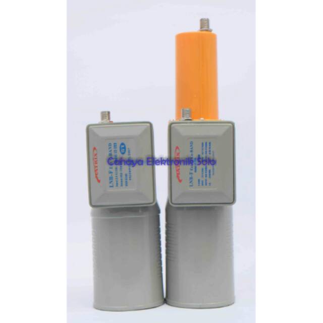 Lnb Matrix C ku band 2 in 1 combo 2 satelit 1 Receiver